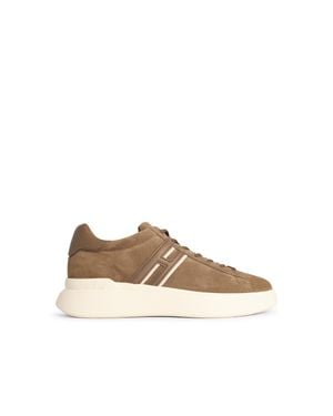 Hogan H580 Suede Sneakers - Brown