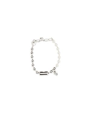 McQueen Pearl Skull Bracelet - White