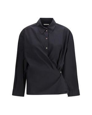Lemaire Cotton Blend Shirt - Blue