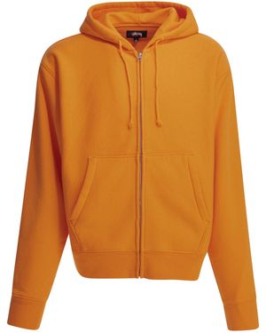 Stussy Cotton Polyester Sweatshirt - Orange