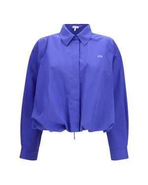 Loewe Cotton Shirt - Blue