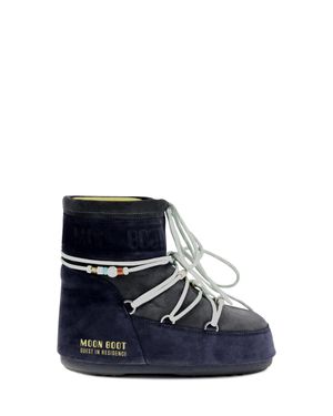 Moon Boot Low Boots Icon - Blue