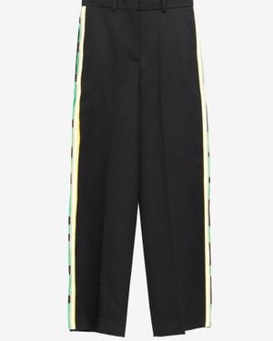 Loewe Wool Blend Trousers - Black