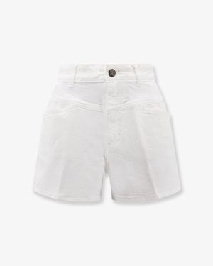 Closed Jocy-X Stretch Cotton Shorts - White