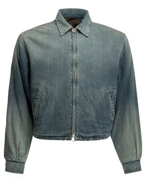 Kapital Hacksaw Drizzier Denim Jacket Light - Blue
