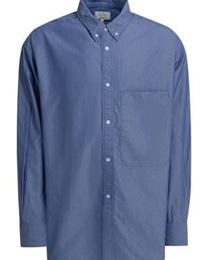 Beams Plus Lisa Oxford Sn Shirts Light - Blue