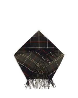 Barbour Kirklees Tartan Scarf - Black