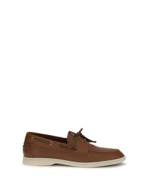Loro Piana Sea-Sail Walk Loafers Liqueur - Brown