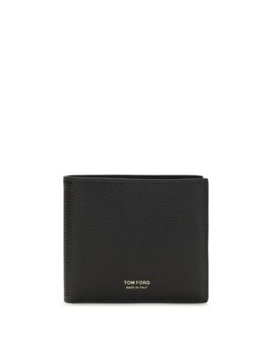 Tom Ford Printed Bifold Wallet - Black
