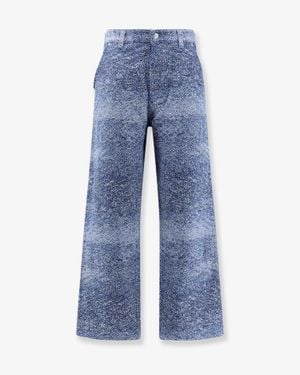 Dior Carpenter Jacquard Jeans - Blue