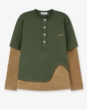 The Attico Cotton Sweatshirt - Green