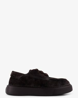 Referenc Tahoe Suede Lace-Up Shoes - White