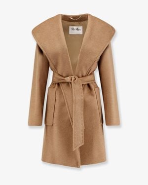 Max Mara Rialto Camel Coat - Natural