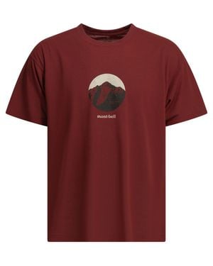 Montbell T-Shirts - Red