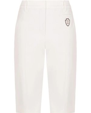 Brunello Cucinelli Cotton Trousers - White