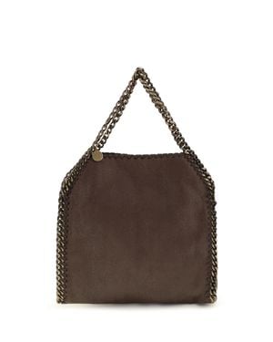 Stella McCartney Mini Falabella Handbag Mahogany - Brown