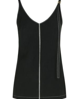 Sportmax 'Waser' Viscossa Tank Top - Black