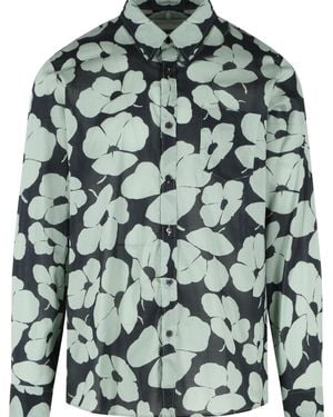 Dries Van Noten 'Corbino' Cotton Shirt - Green