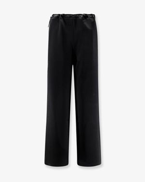 Tonywack Satin Trousers - Black