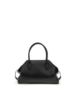 THEMOIRÈ Tallia Trank Medium Shoulder Bag Jet - Black