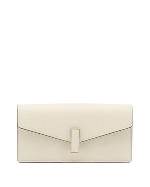 Valextra Clutch "Iside" With Chain - Natural