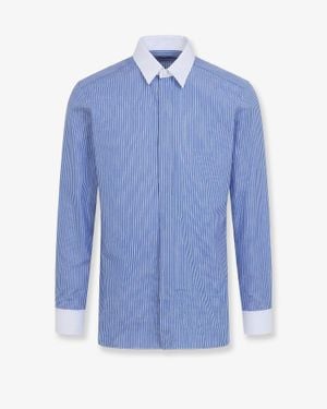 Tom Ford Striped Cottton Shirt - Blue