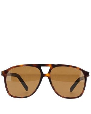 Saint Laurent Sl 596 Dune Sunglasses - Brown