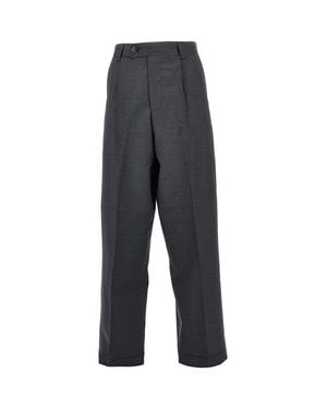 mfpen 'Patch' Tropical Wool Pants - Gray