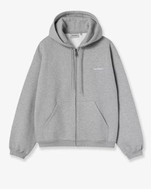 Carhartt Ebbert Zip-Up Hoodie - Grey