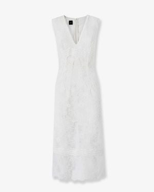 Pinko Audrey Lace Dress - White