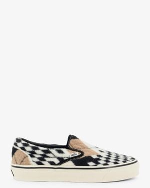 Vans X Pringle Lx Slip-On Fabric Sneakers - White