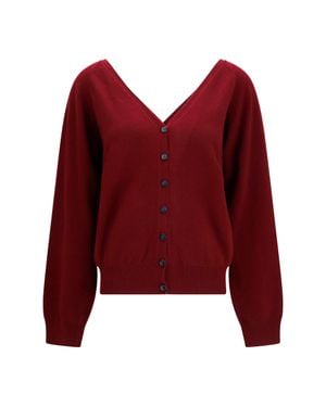 Lisa Yang Jiani Cashmere Cardigan - Red