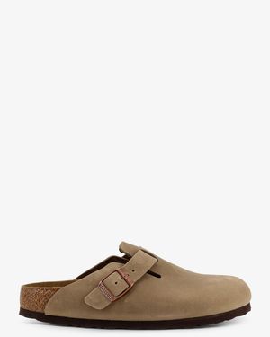 Birkenstock Boston Bs Leather Mule - Brown