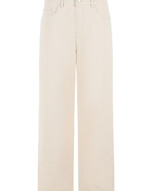 Rohe 'Bruun' Baggy Jeans - Natural