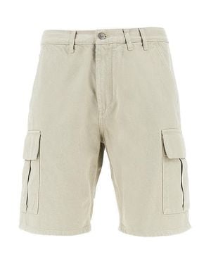 Forét 'Flint Painter' Cargo Shorts - Natural