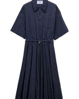 Prada Short Sleeves Dress - Blue