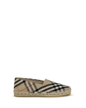 Burberry Mews Check Espadrilles - Multicolour