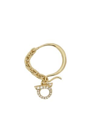 Ferragamo "Gancatena" Ring - Metallic