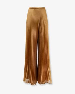 Max Mara Mxegrembo Pleated Trousers - Natural