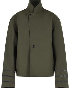 Coperni 'Technical' Wool Blend Jacket - Green