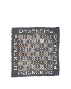 Pinko Scarves & Silk Scarves - Grey