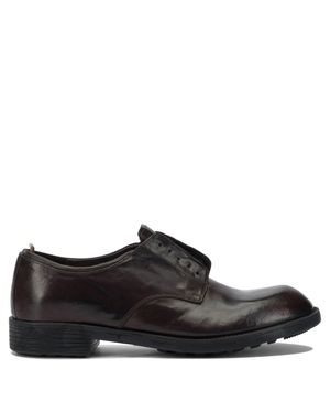 Officine Creative "Diary 005" Derby Lace-Ups - Black