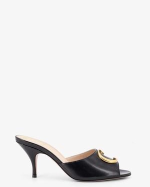 Dior Dior Dior Initials Leather Sandals - Black