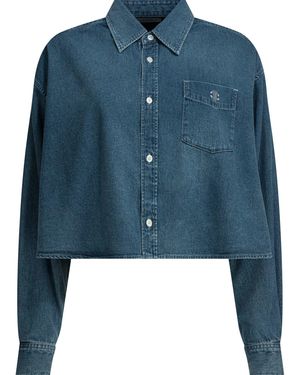 Celine Cotton Shirt - Blue