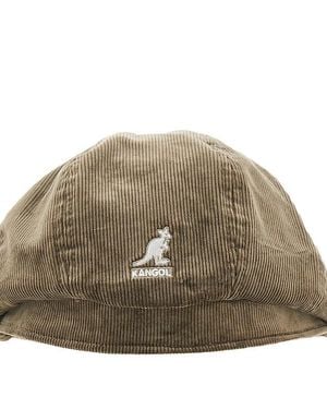 Kangol Corduroy Hawker Cap Khaki - Green