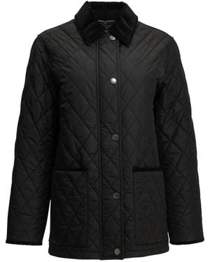 Burberry Country Quilted Jacket - Black