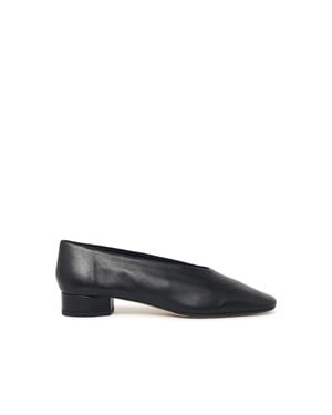 Aeyde 'Delia' Nappa Ballet Flats - Black