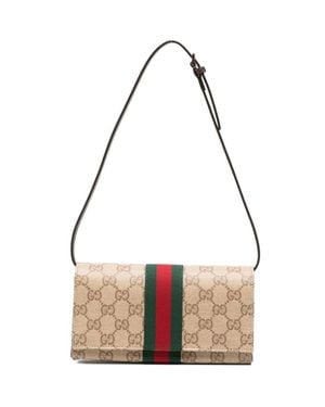 Gucci Gg Shoulder Bag - White
