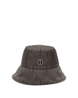 Rick Owens Padded Bucket Hat - Brown