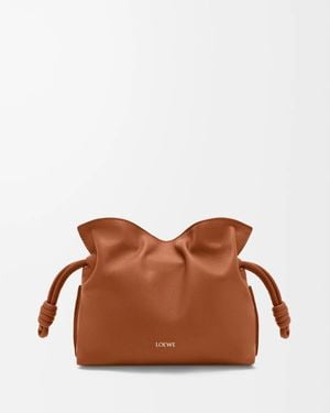 Loewe Flamenco Mini Clutch - Brown
